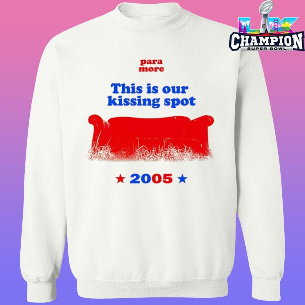 Paramore Our Kissing Spot Shirt