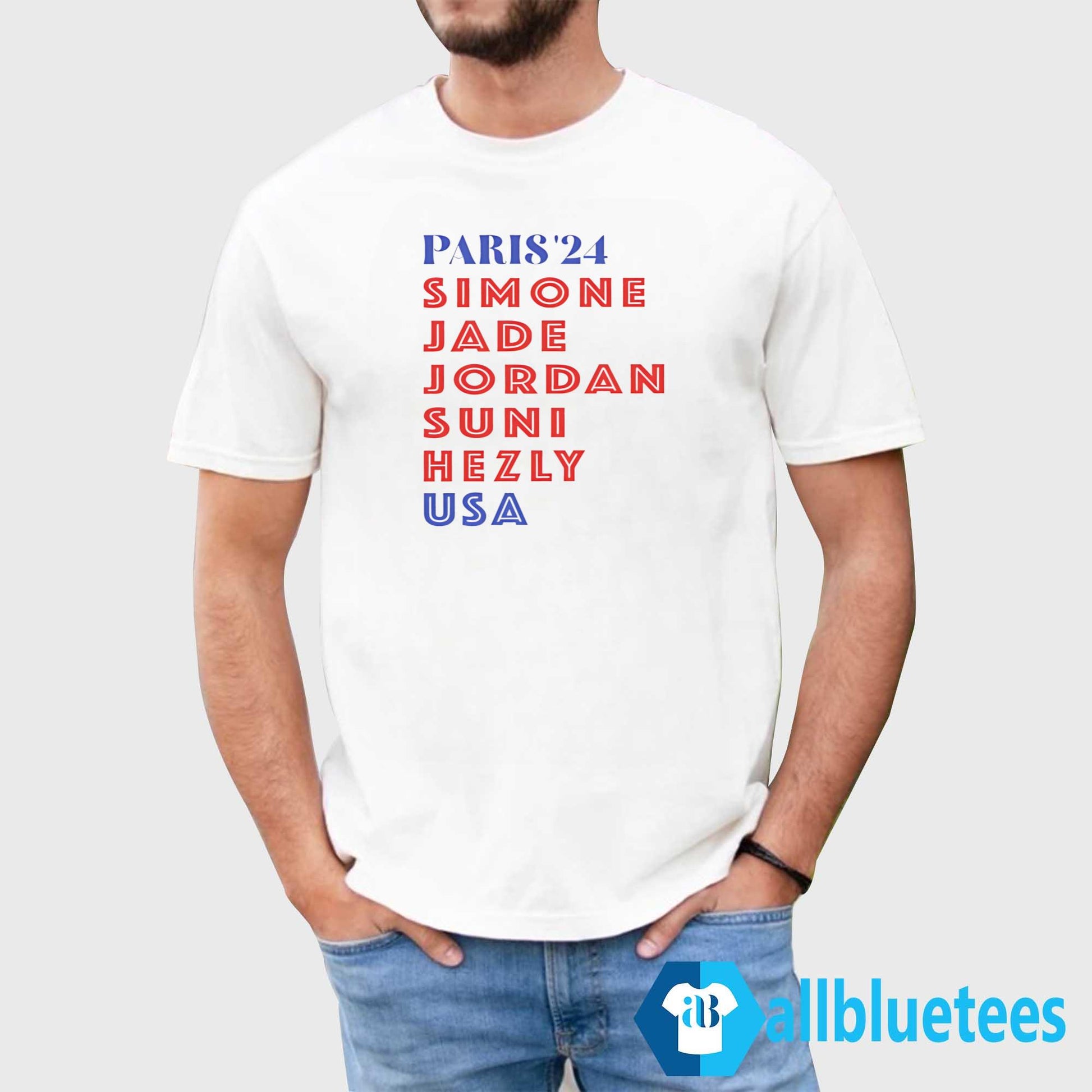 Paris ’24 Simone Jade Jordan Suni Hezly USA Shirt