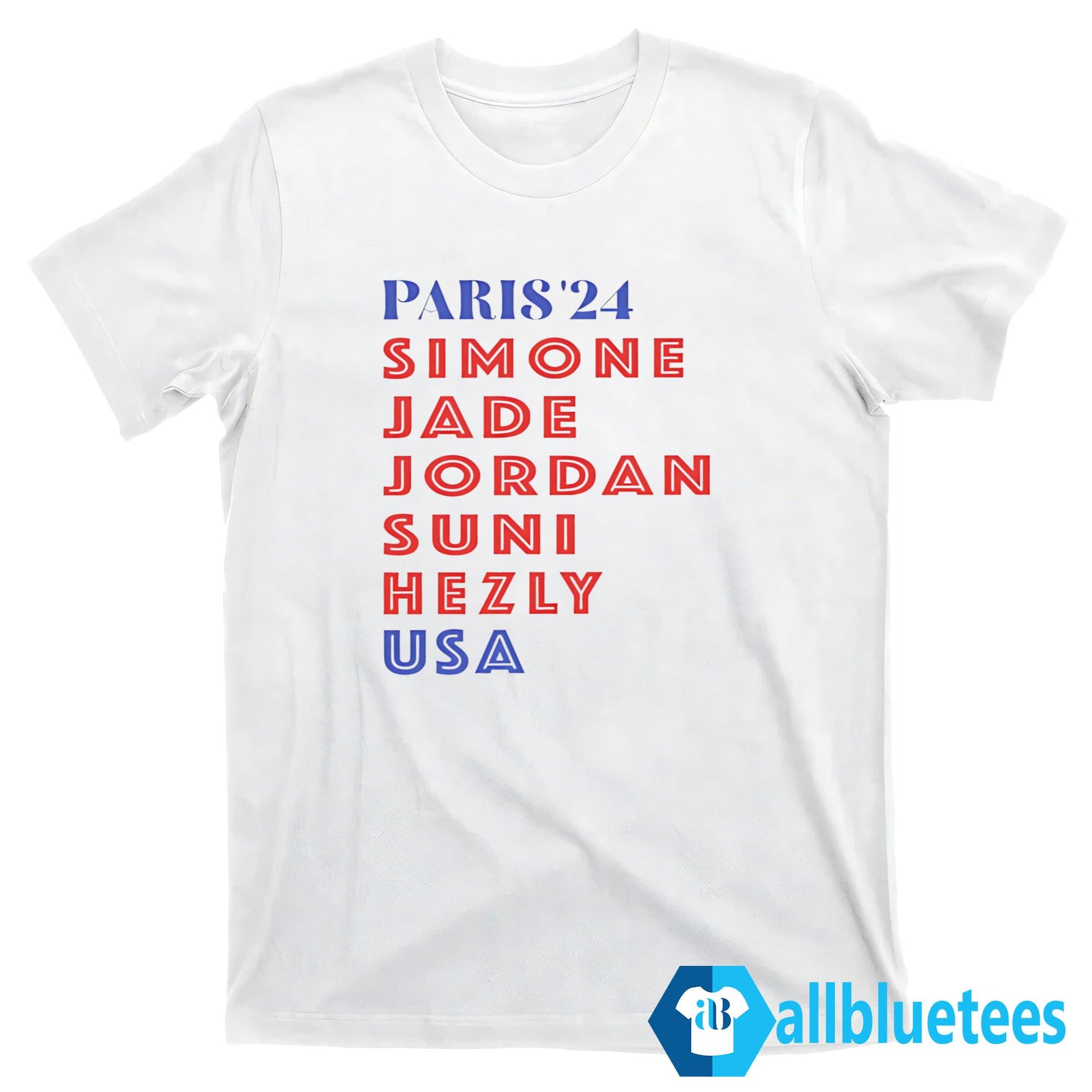 Paris ’24 Simone Jade Jordan Suni Hezly USA Shirt
