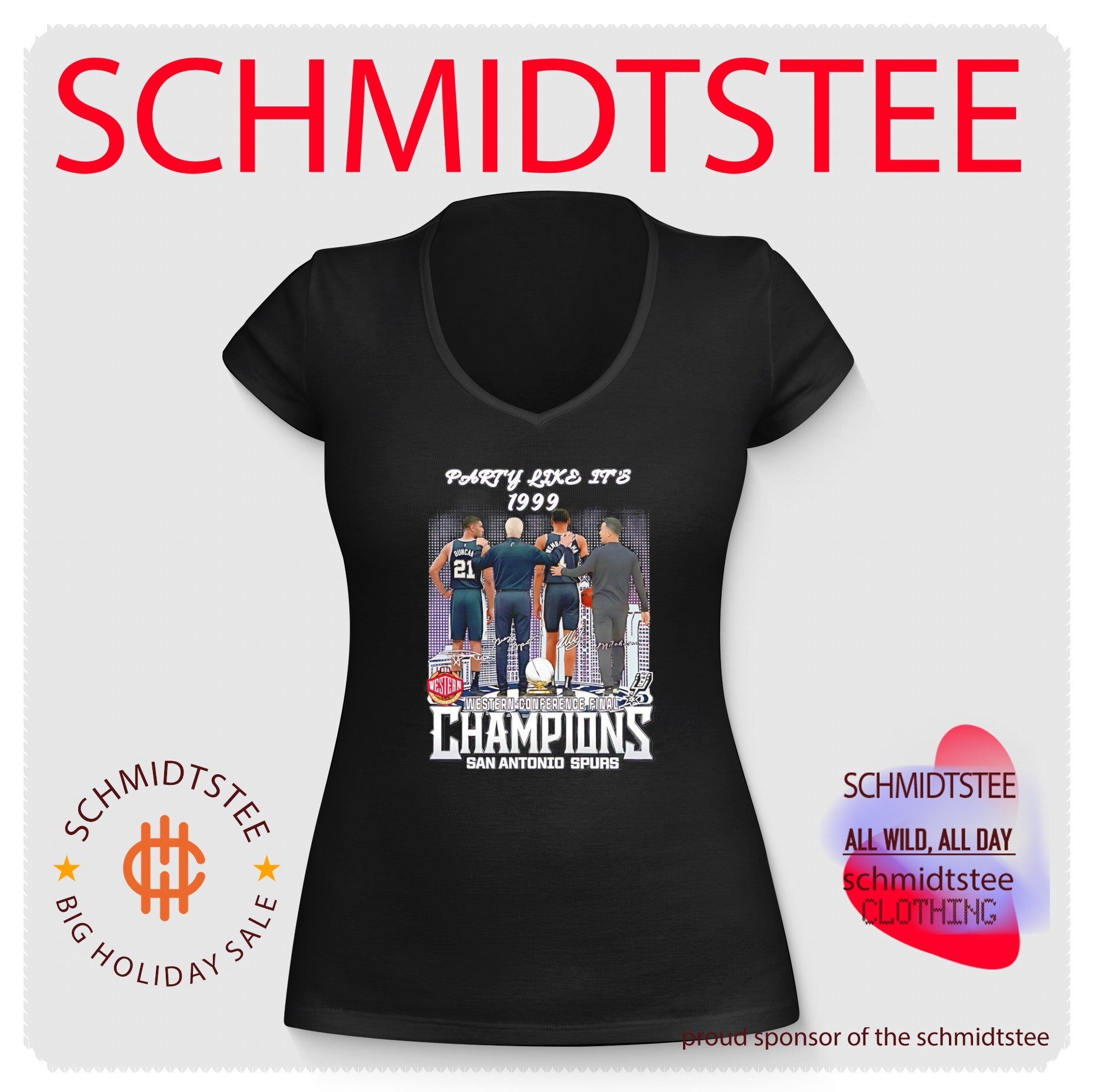 Party Like It’s 1999 San Antonio Spurs Western Conference Champions shirt