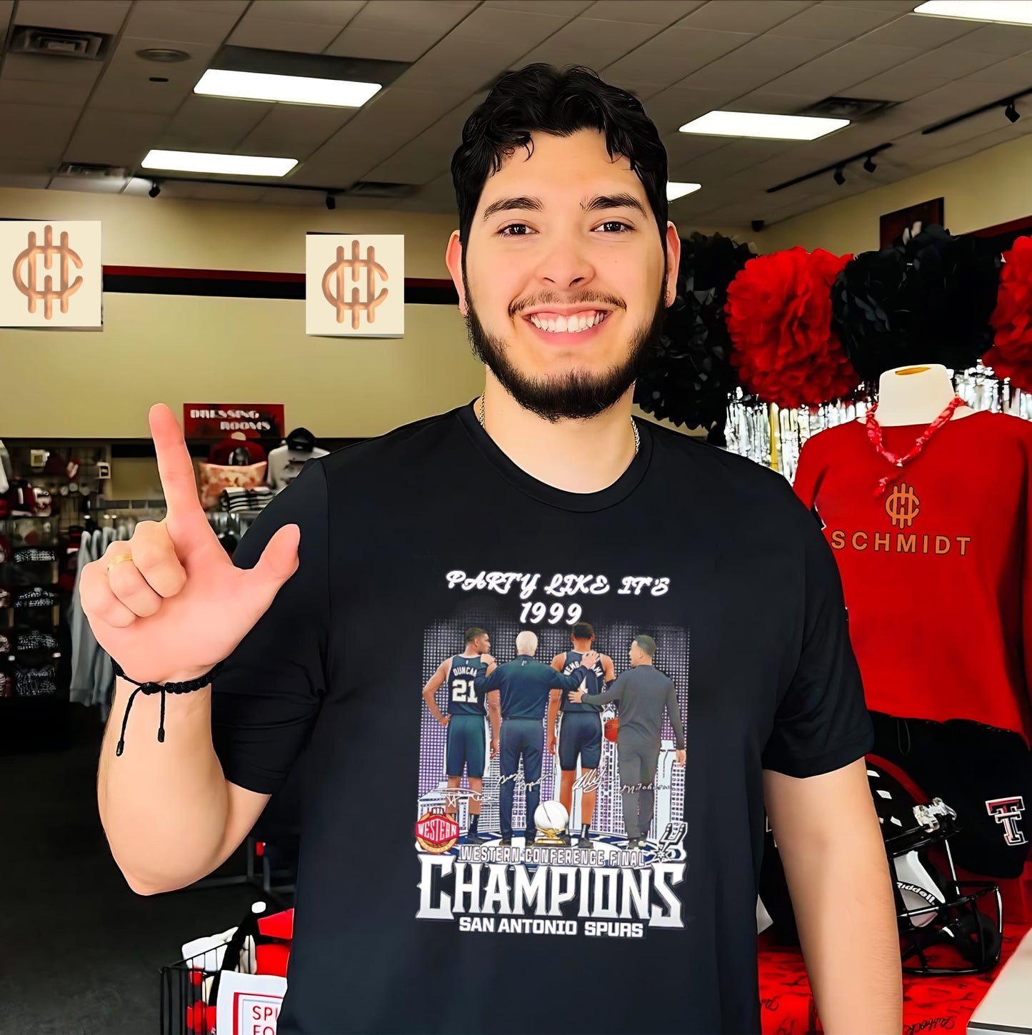 Party Like It’s 1999 San Antonio Spurs Western Conference Champions shirt