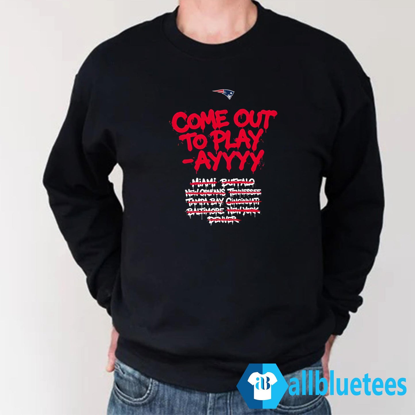 Patriots SB LX Come Out To Play-Ayyyy Shirt