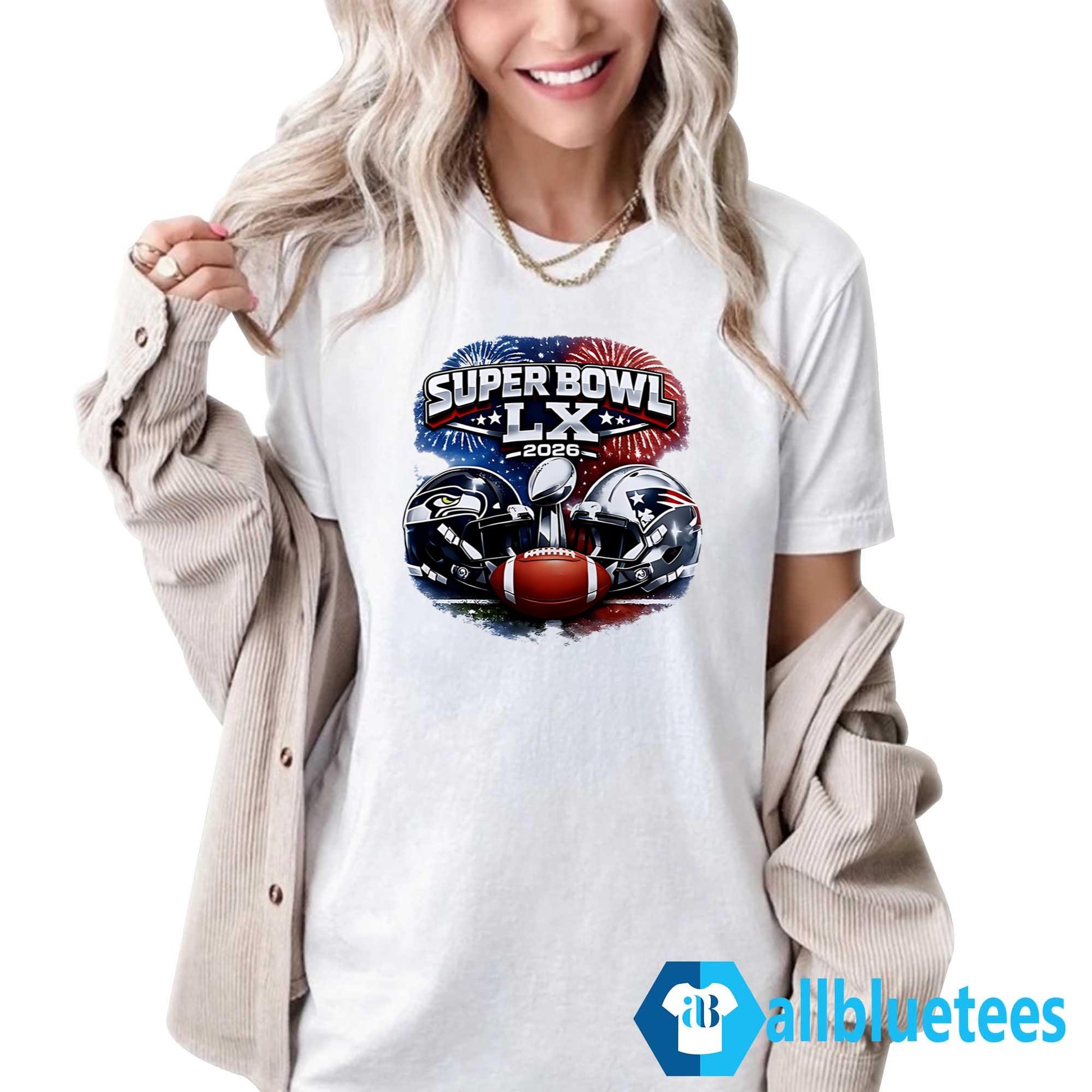 Seahawks Vs Patriots Super Bowl LX 2026 Shirt