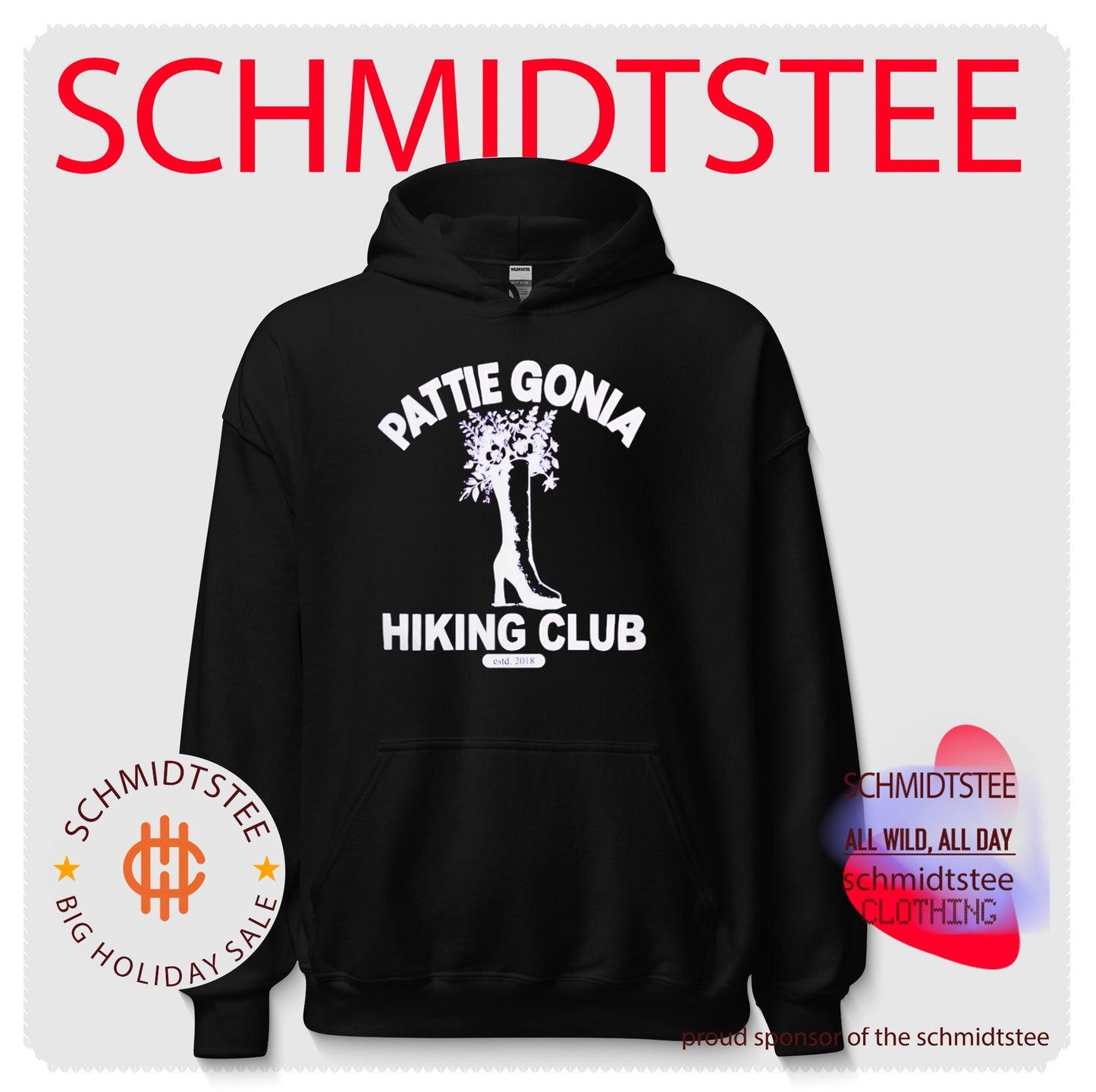 Pattie gonia hiking club Boot shirt
