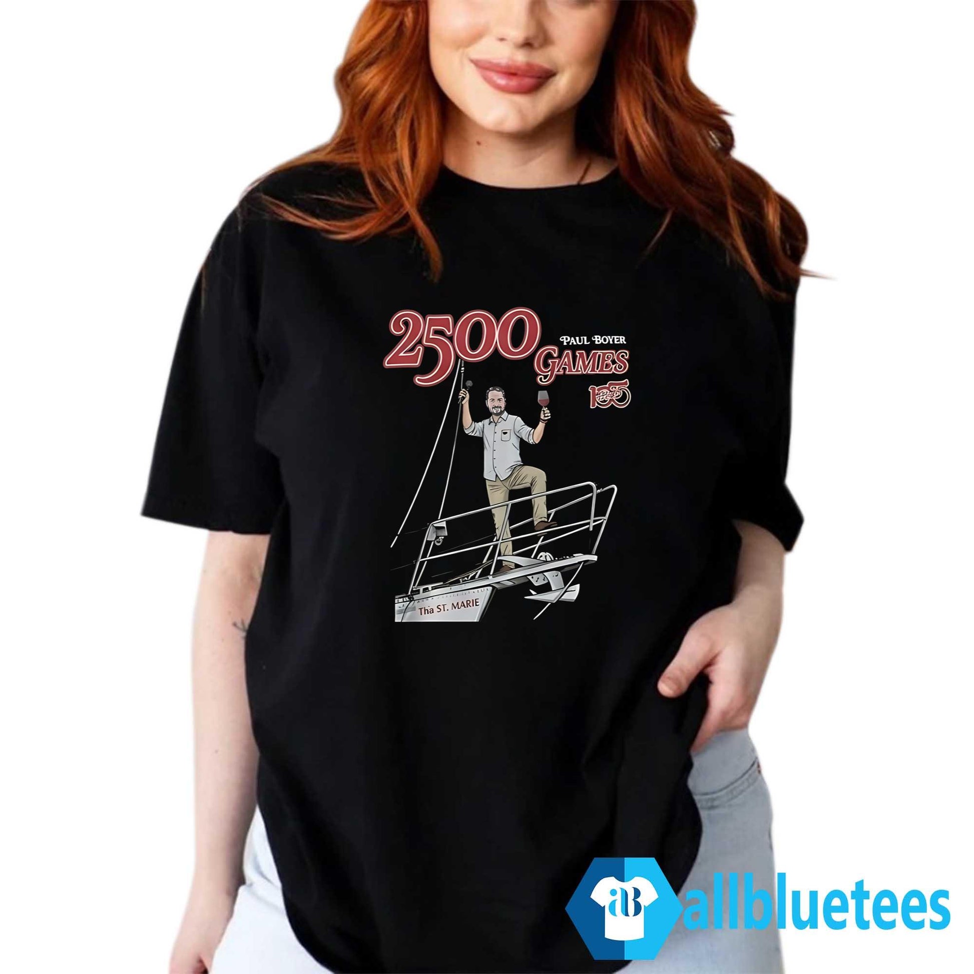 Paul Boyer 2500 Games Shirt