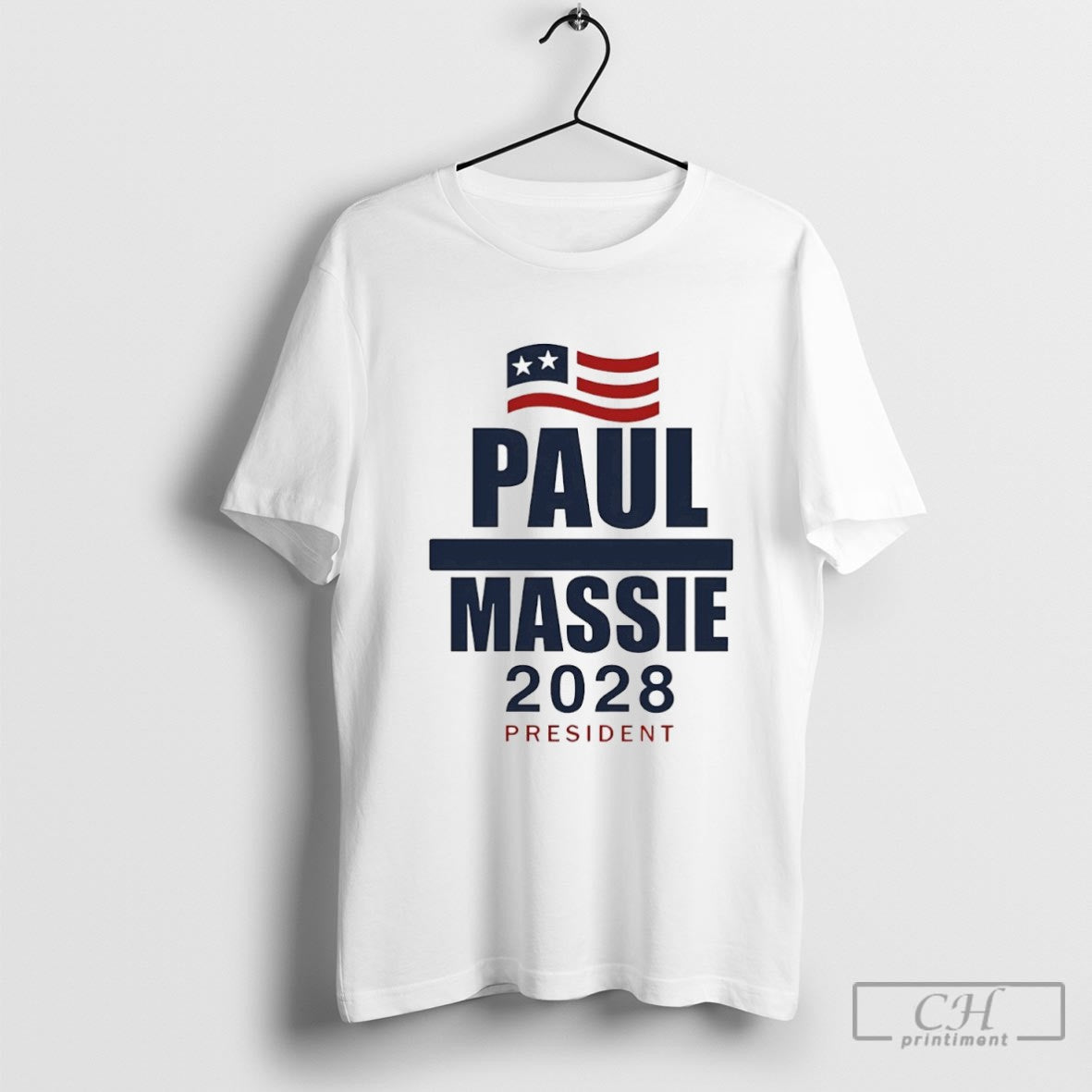Paul Massie 2028 President Flag Shirt Sweater