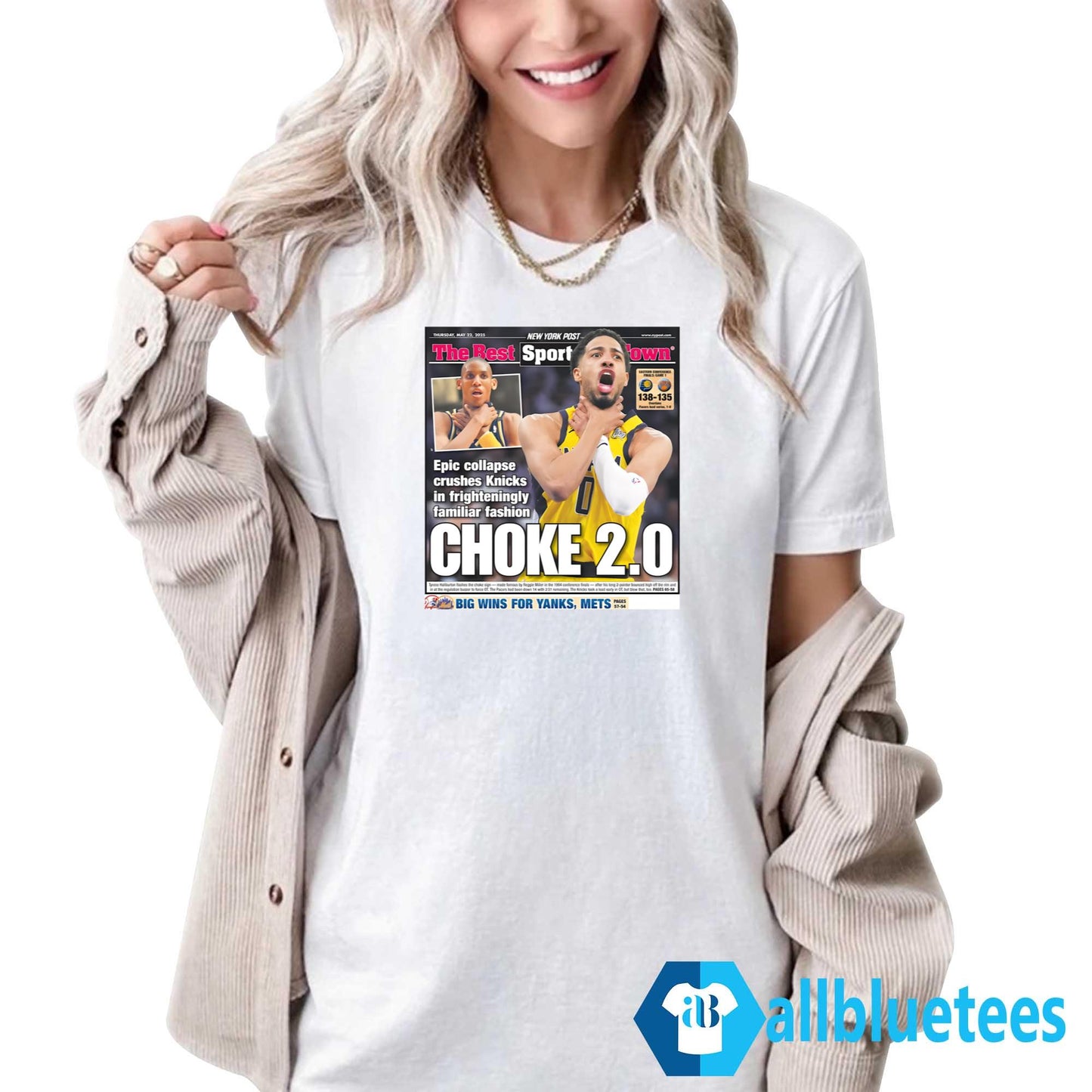 Paul Pierce Tyrese Haliburton Choke 2.0 Shirt
