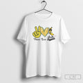 Peace Love Bananas Baseball Shirt Sweater