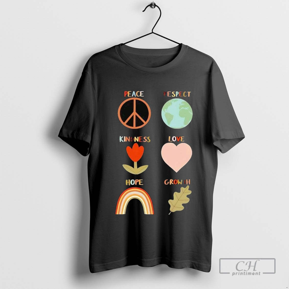 Peace Respect Kindness Love Hope Growth