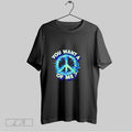 Peace Sign You Want A Piece Of Me Explosion Effect