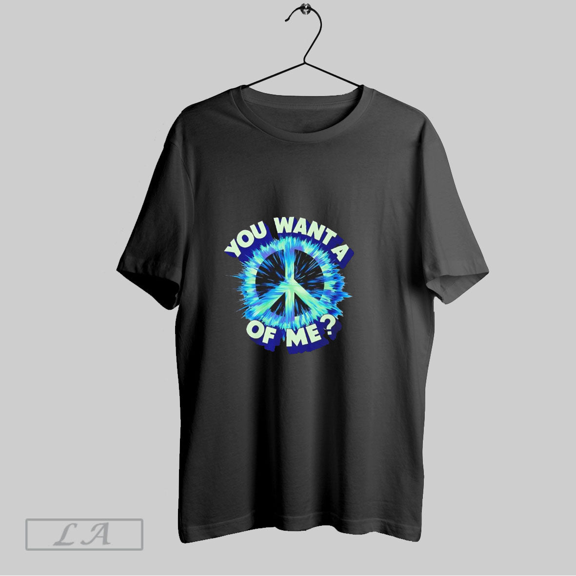 Peace Sign You Want A Piece Of Me Explosion Effect
