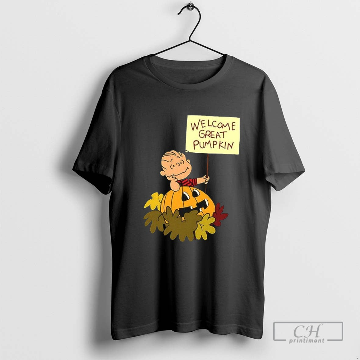 Peanut Welcome Great Pumpkin Halloween T Shirt Sweater