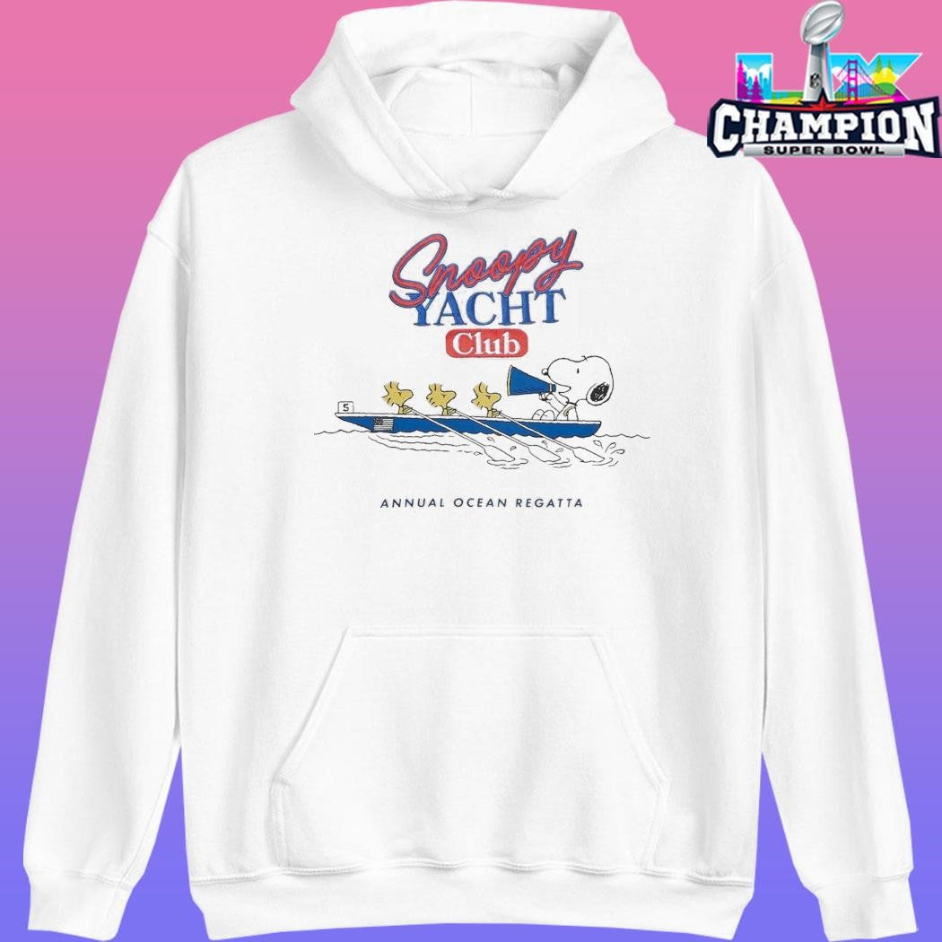 Peanuts Snoopy Yacht Club Annual Ocean Regatta Shirt