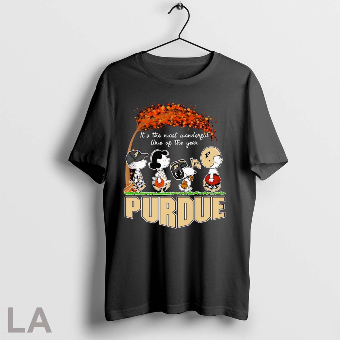 Peanuts Its The Most Wonderful Time Of The Year Purdue T Shirt