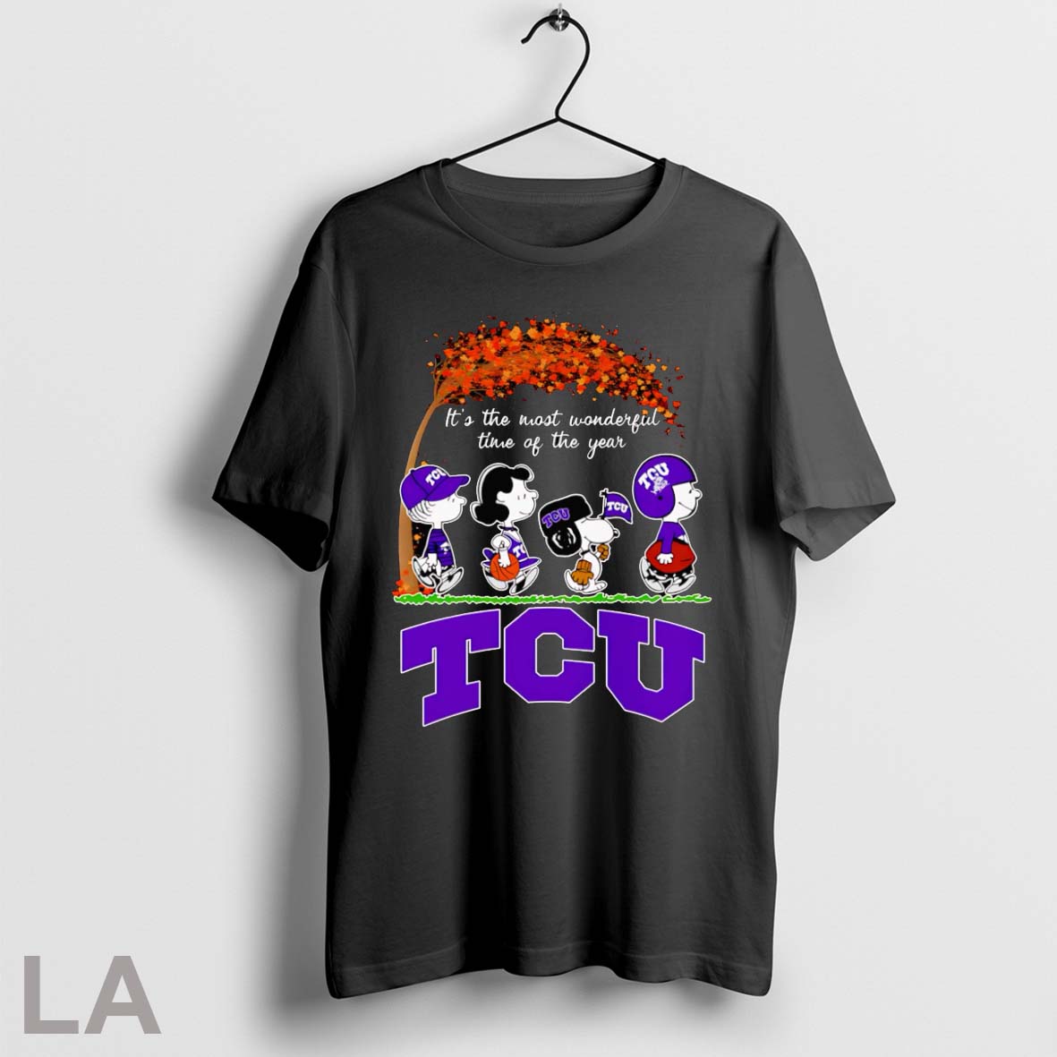 Peanuts Its The Most Wonderful Time Of The Year Tcu Frogs T Shirt