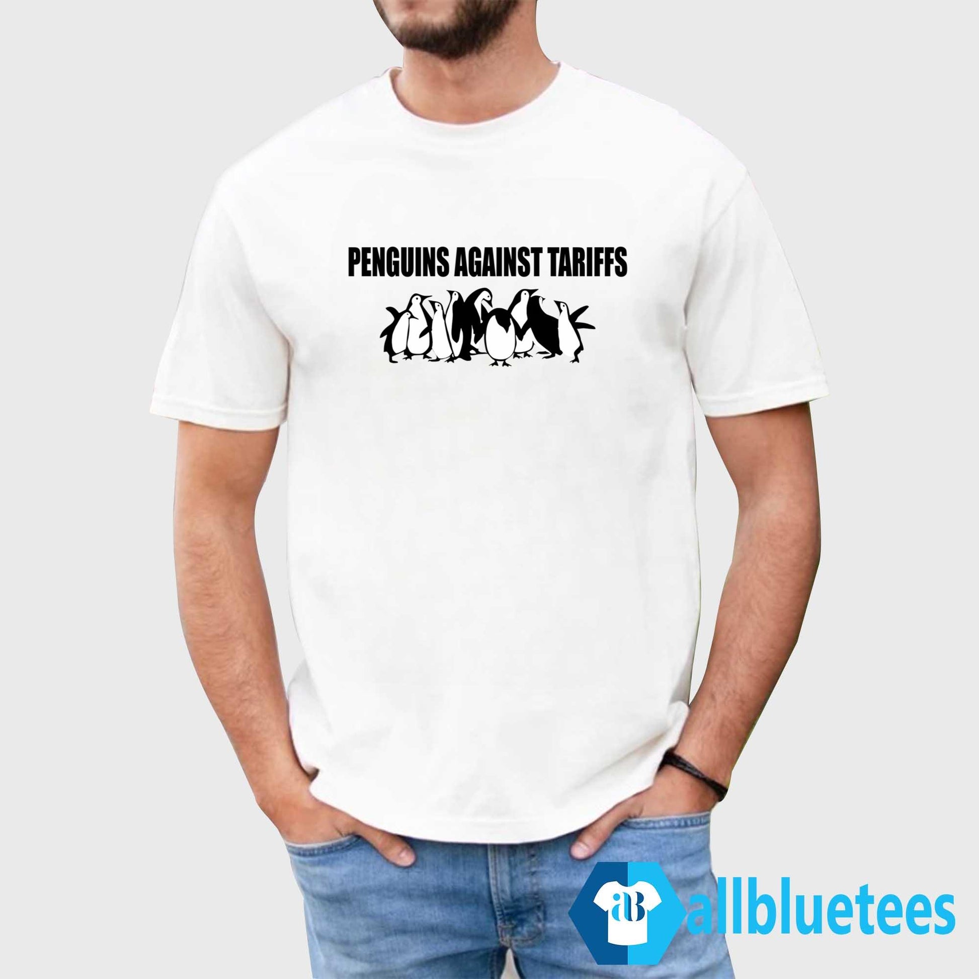 Penguins Against Tariffs Resist Shirt
