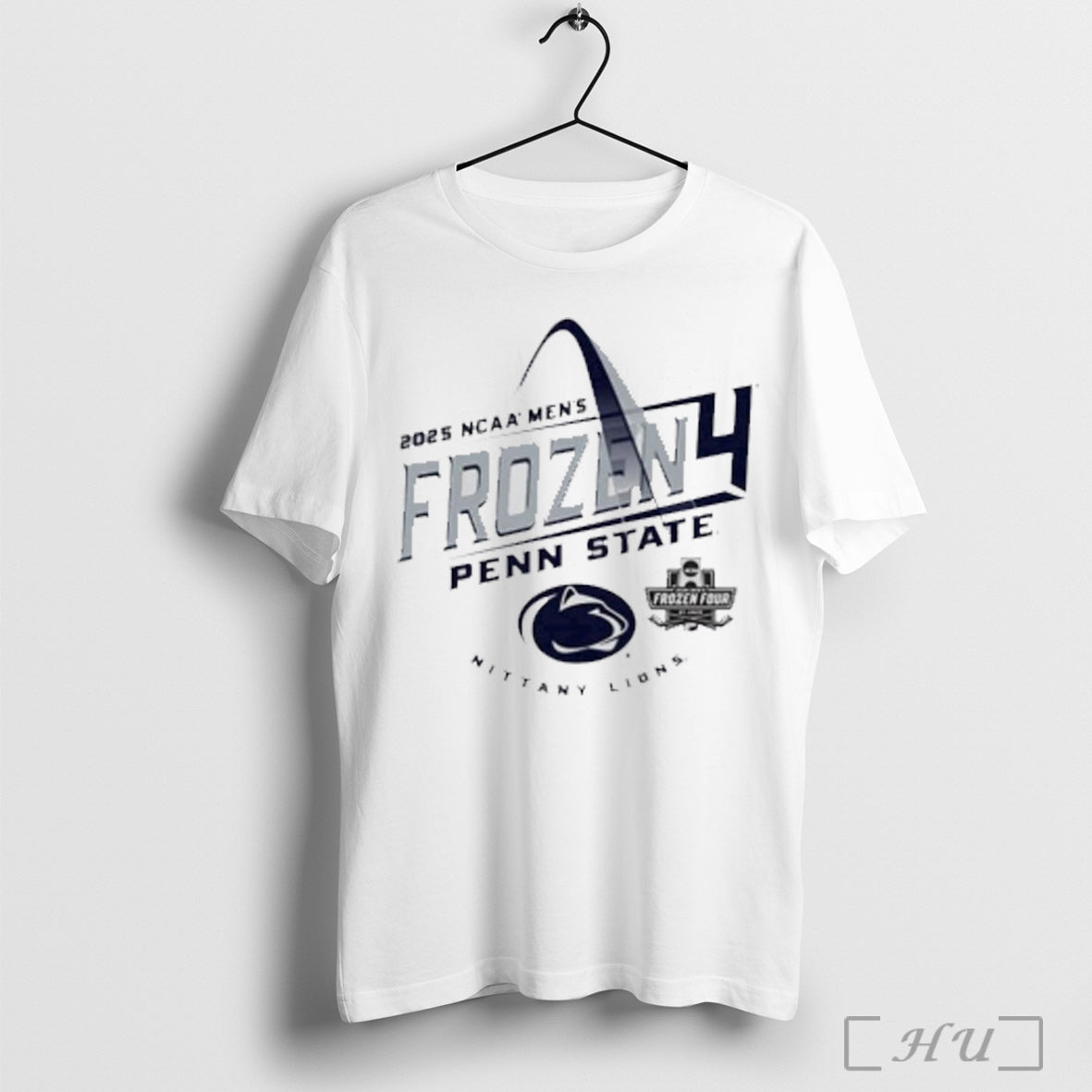 Penn State Nittany Lions 2025 Frozen Four Logo T Shirt