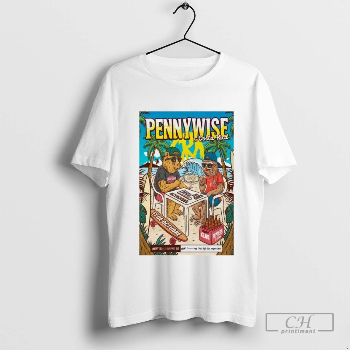 Pennywise In Costa Rica Saturday October 11 2025 Pepper Club San Jose