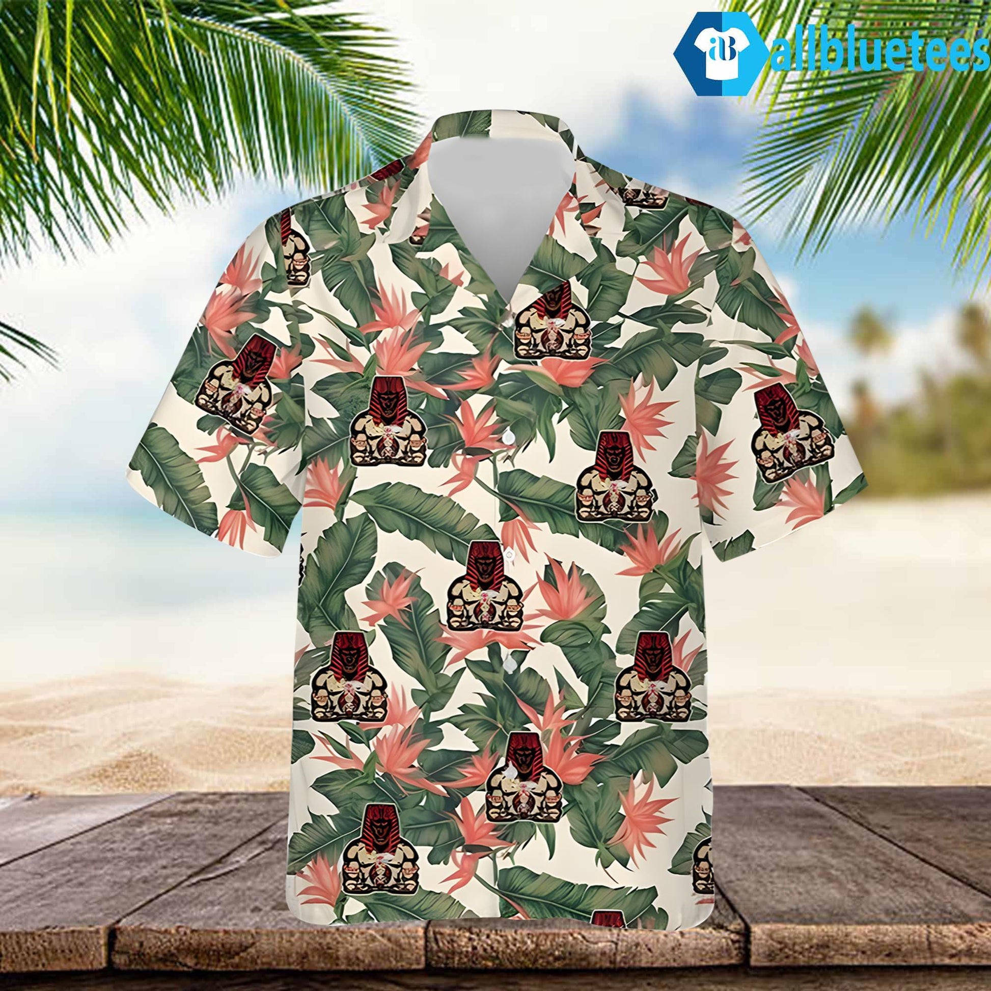 Pharaoh Shrine Hawaiian Shirt