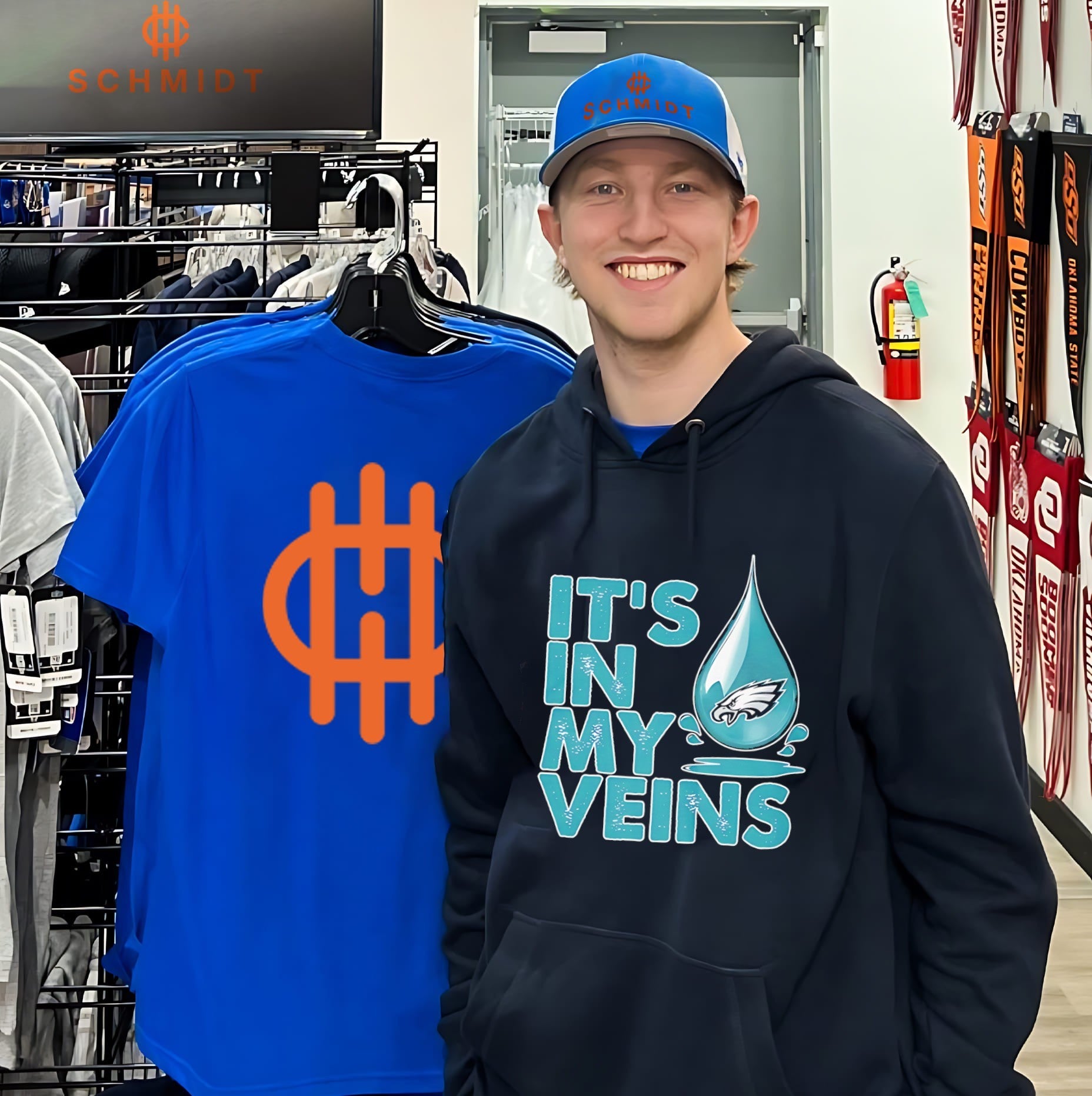 Philadelphia Eagles it’s in my veins shirt