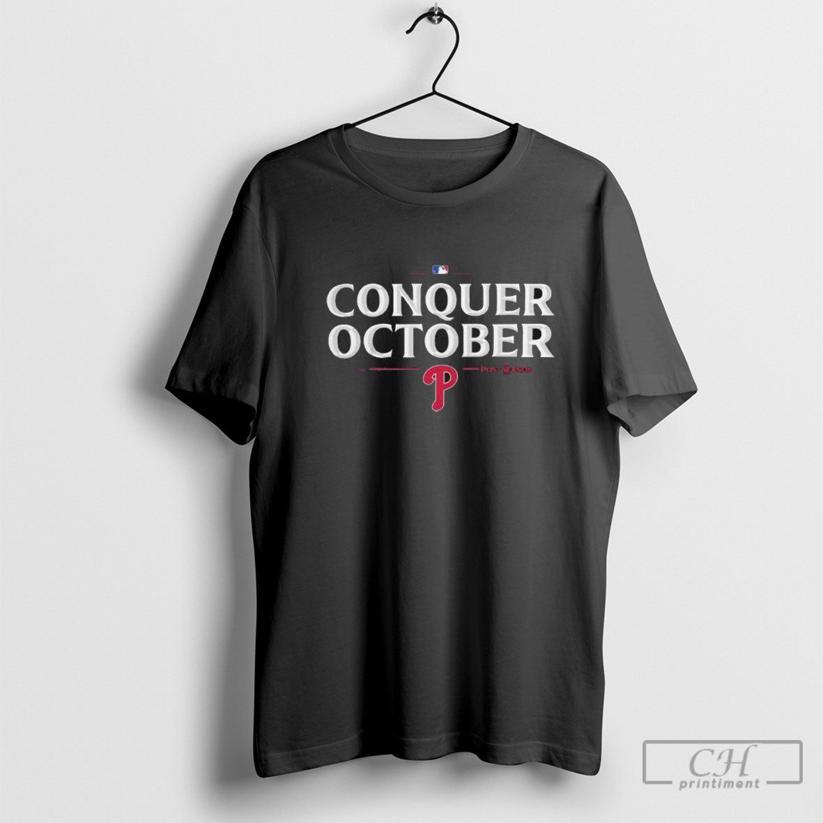 Philadelphia Phillies Conquer October 2025 Playoffs Shirt Sweater