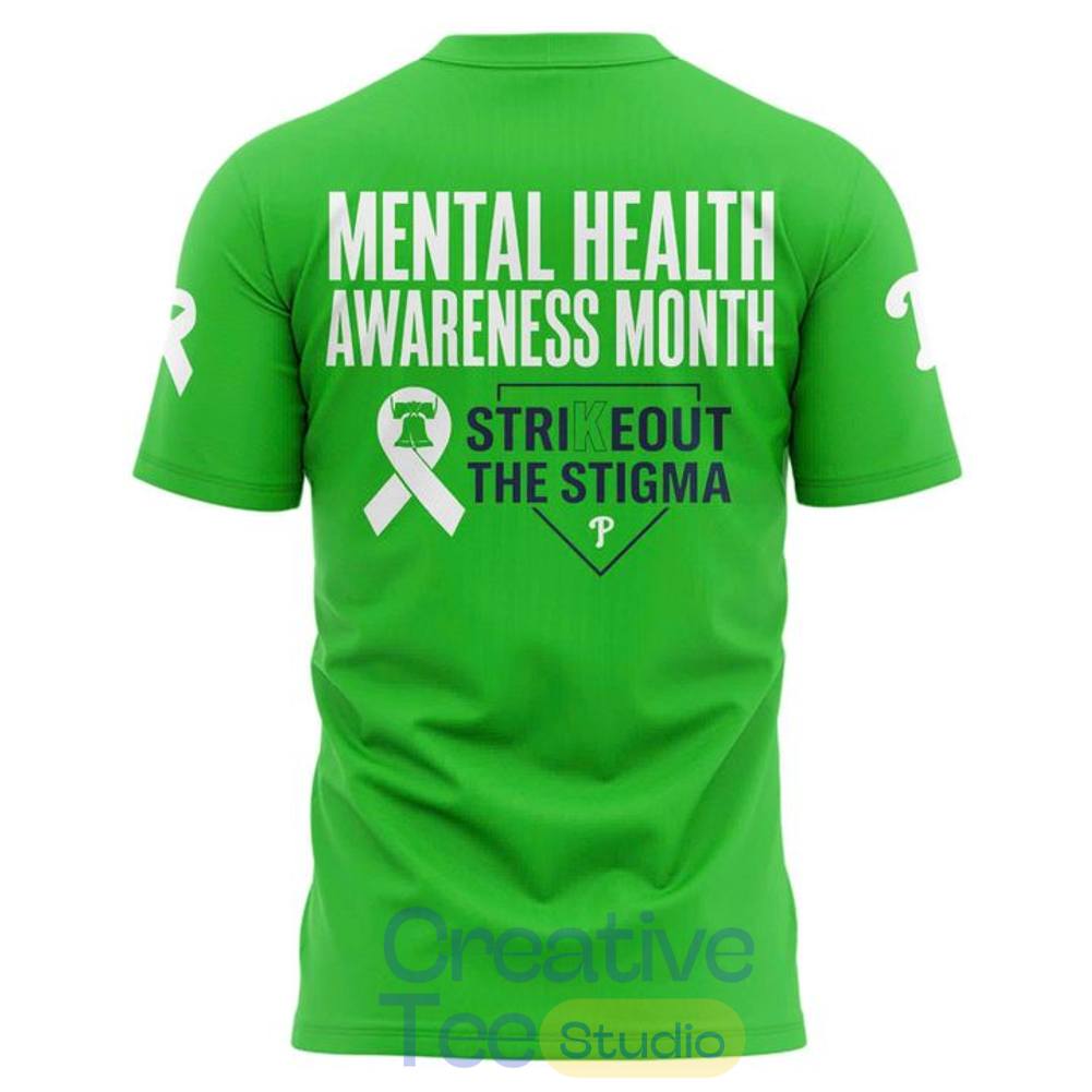 Philadelphia Phillies Mental Health Awareness Month Tee