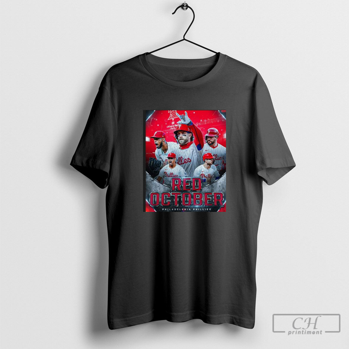 Philadelphia Phillies Red October Team Shirt Sweater