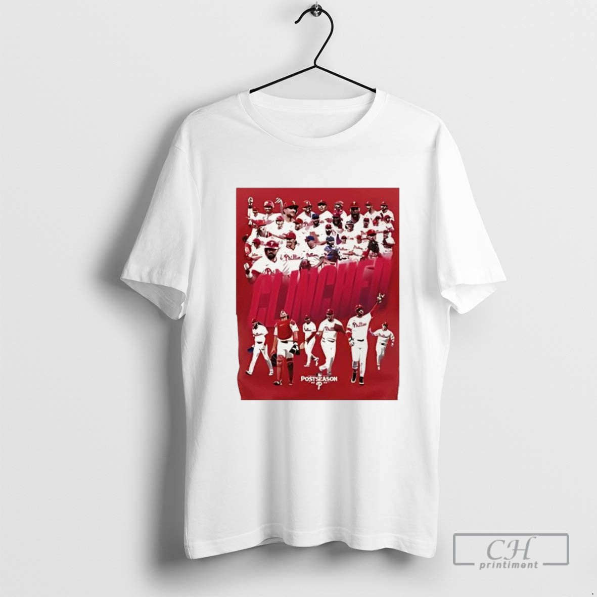 Philadelphia Phillies Team Clinched 2025 Postseason Appearance T Shirt Sweater