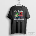 Phillie Phanatic Red October 2025 Nl East Division Champions Phillies T Shirt Sweater