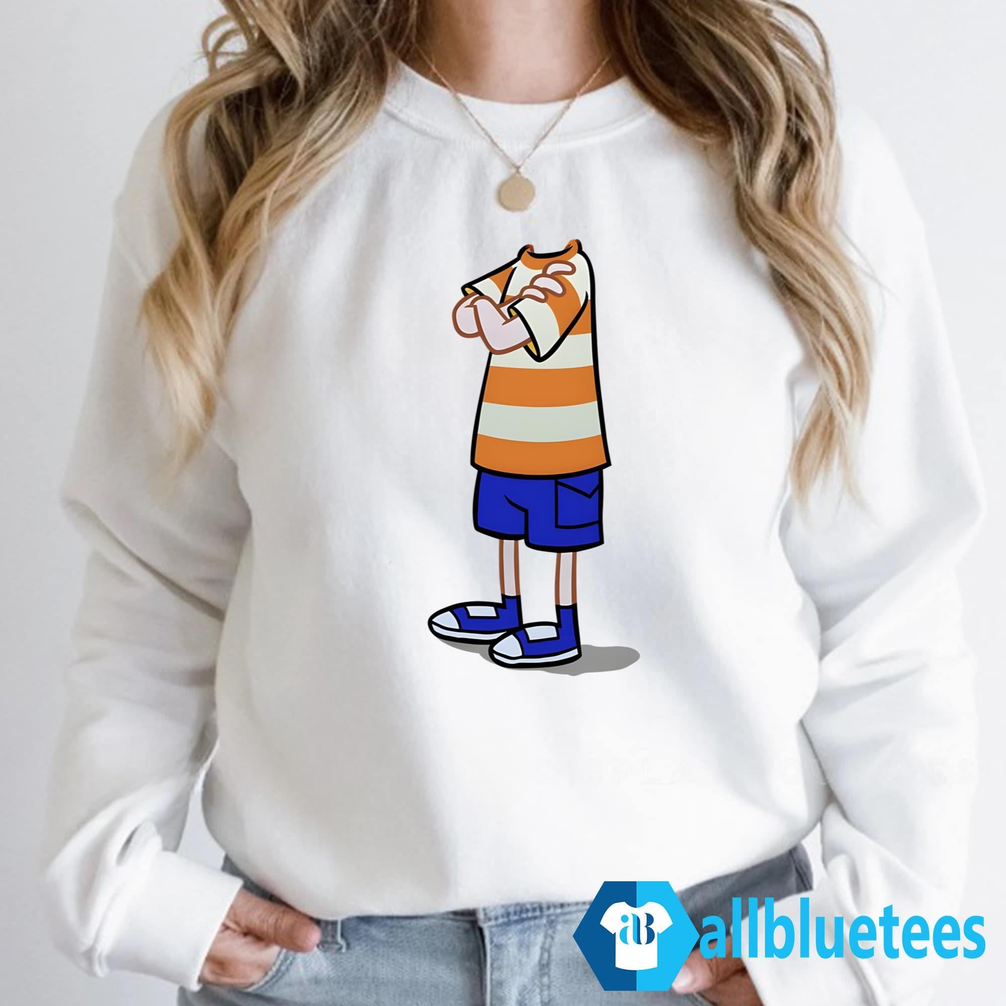 Phineas And Ferb Stun Phin Body Costume Shirt