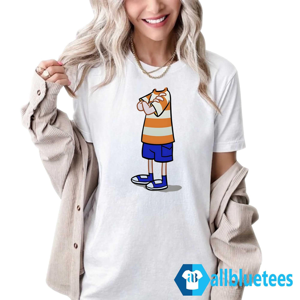 Phineas And Ferb Stun Phin Body Costume Shirt