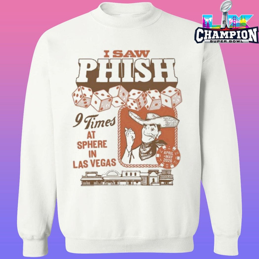 Phish Tour At Sphere In Las Vegas April And May 2026 Shirt
