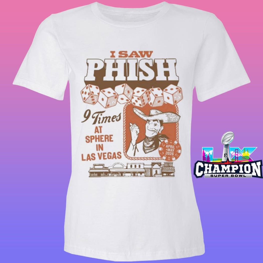 Phish Tour At Sphere In Las Vegas April And May 2026 Shirt