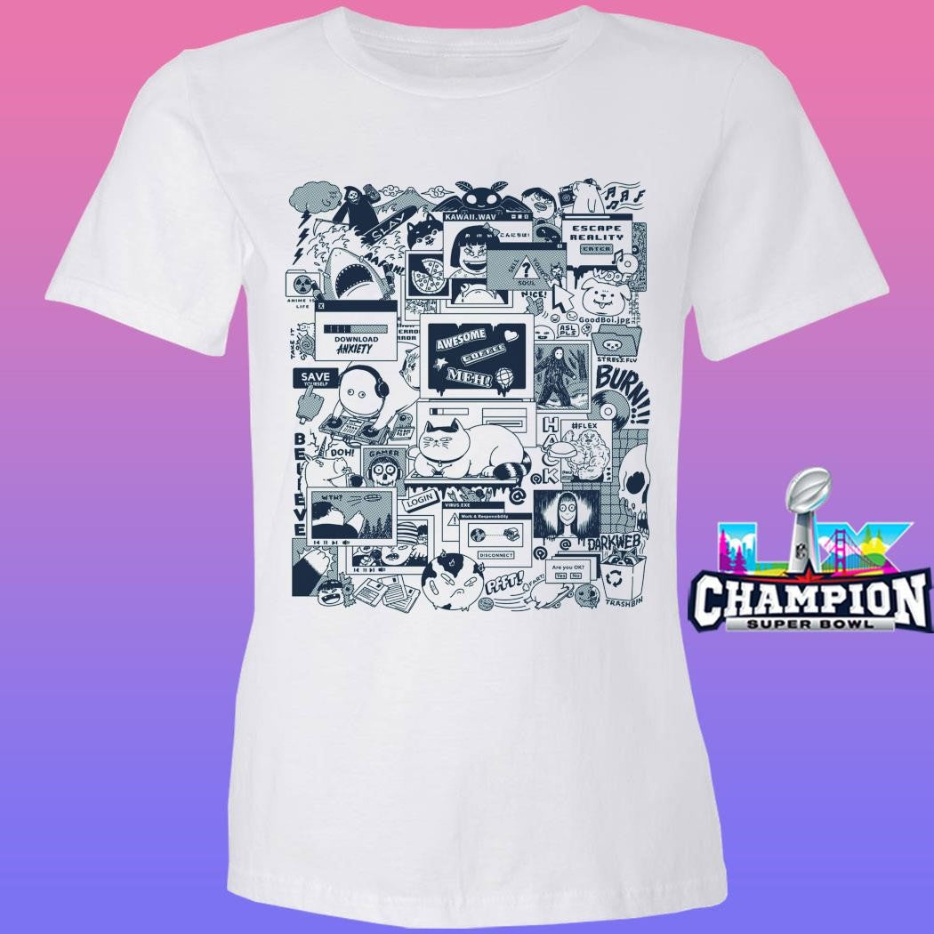 Pigboom Surf The Net Shirt