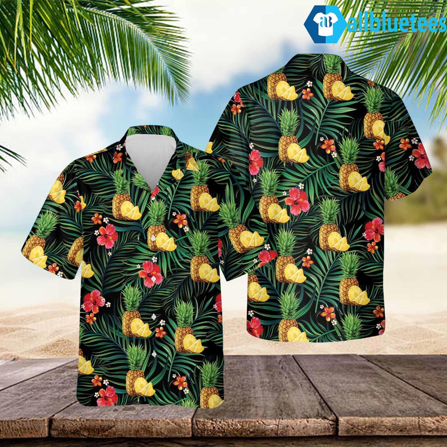 Pineapple Summer Hawaiian Shirt