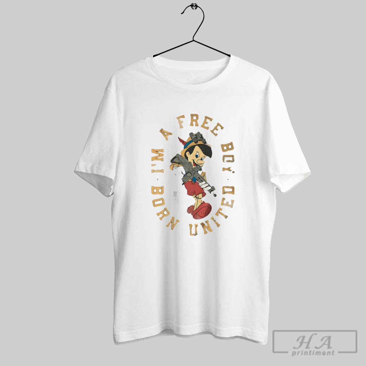 Pinocchio Im A Free Boy Soldier