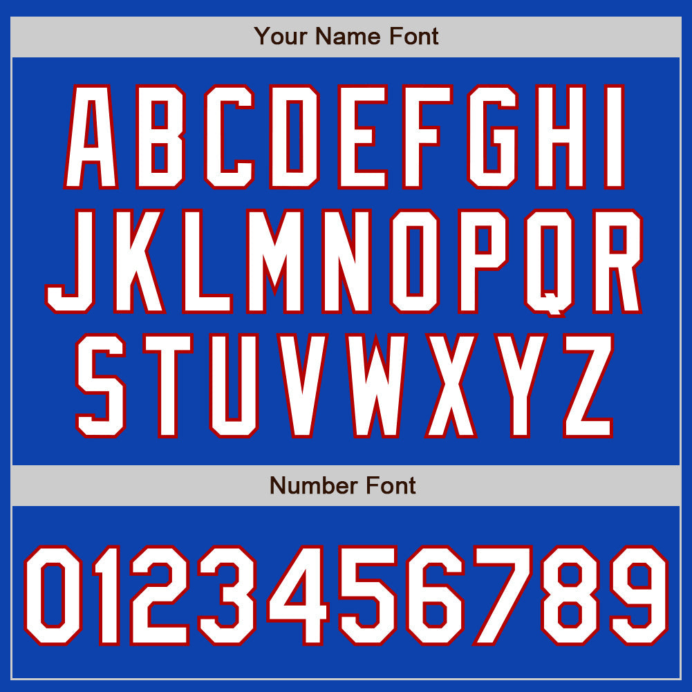 Custom Thunder Blue White-Red Classic Vertical Stripe Fluid Liquid Texture Authentic Baseball Jersey