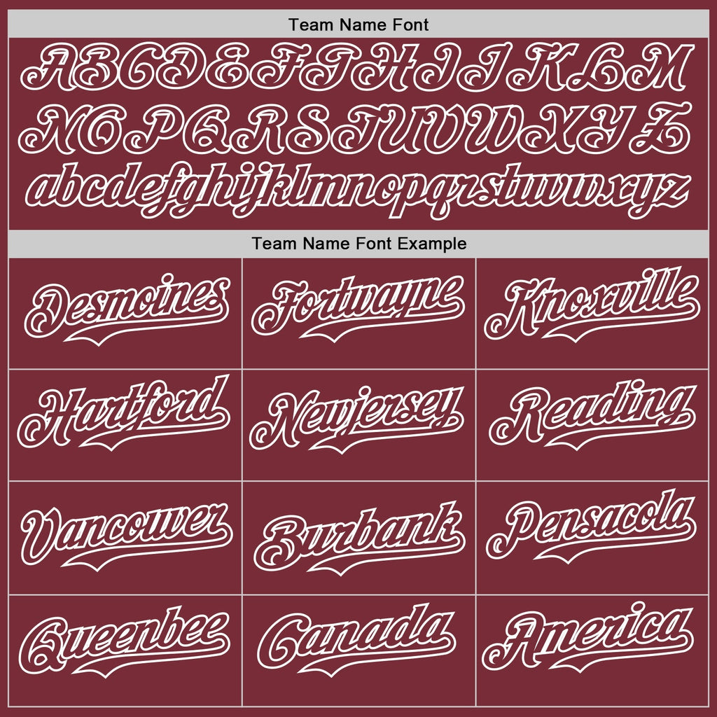 Custom Burgundy-White Classic Vertical Stripe Fluid Liquid Texture Authentic Baseball Jersey
