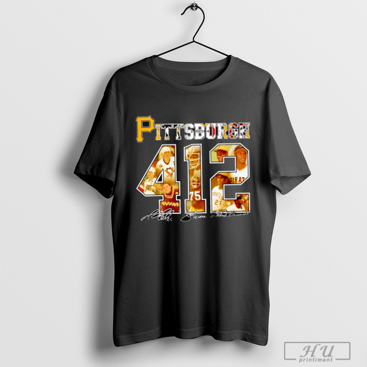 Pittsburgh 412 Signature T Shirt