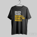 Pittsburgh Death Taxes Boswell Down The Middle T Shirt