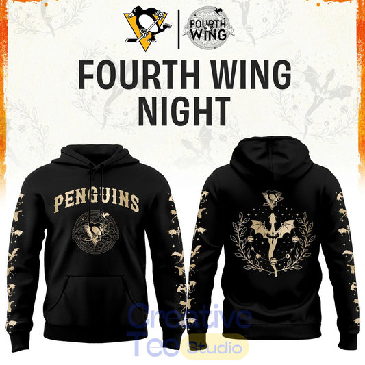 Pittsburgh Penguins Fourth Wings Night Limited Edition Hoodie