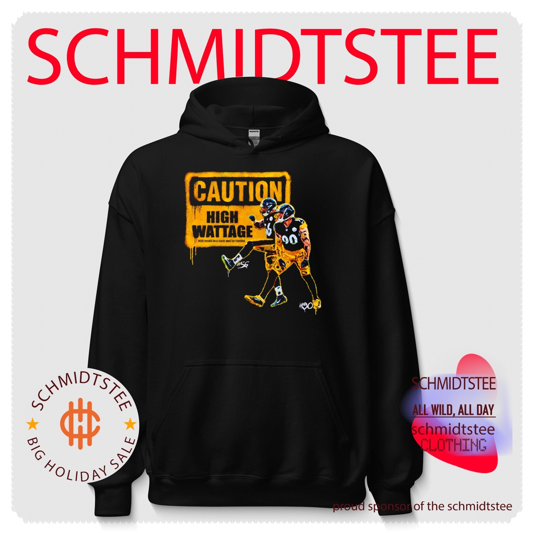 Pittsburgh Steelers caution high wattage shirt