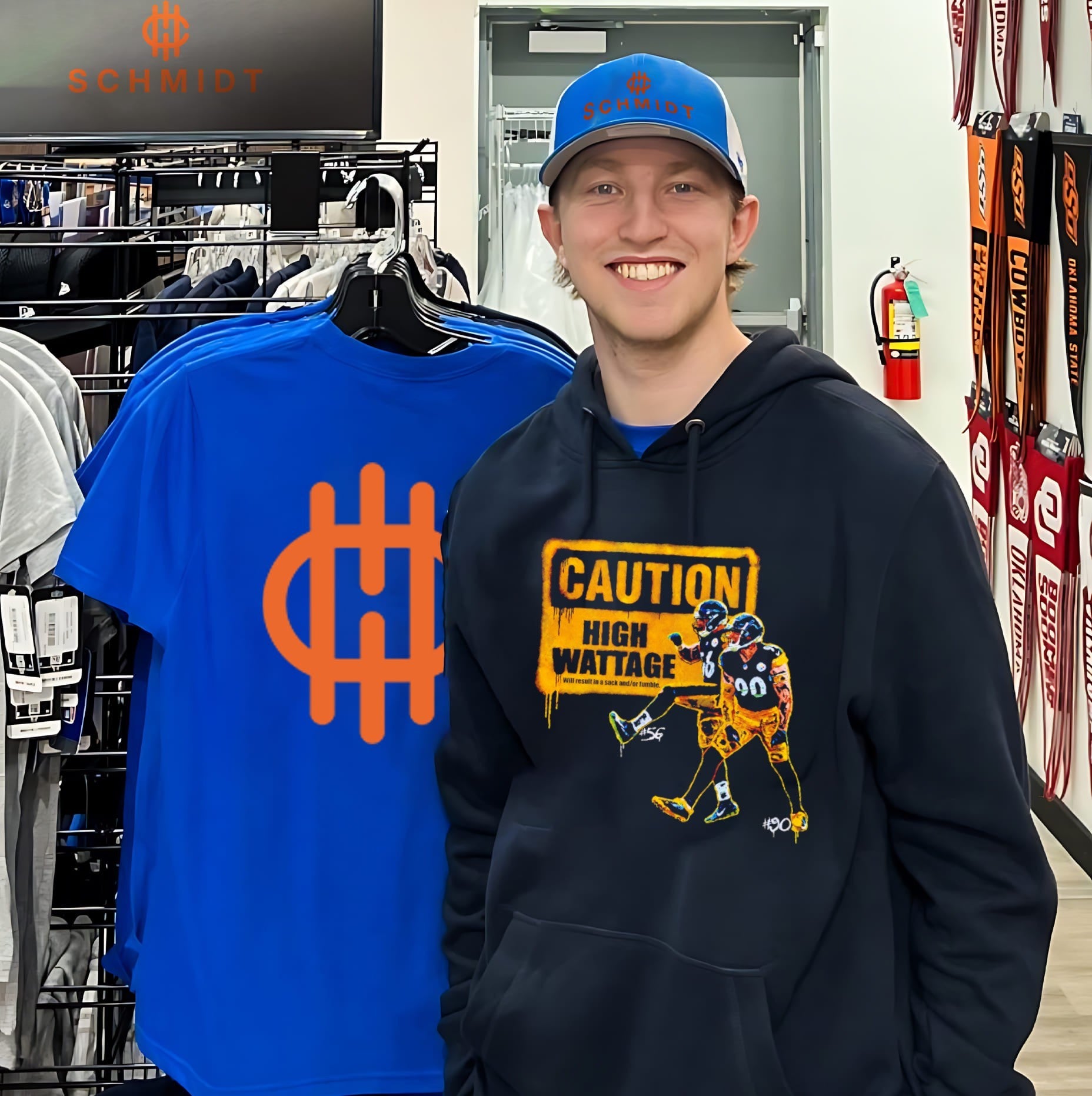 Pittsburgh Steelers caution high wattage shirt