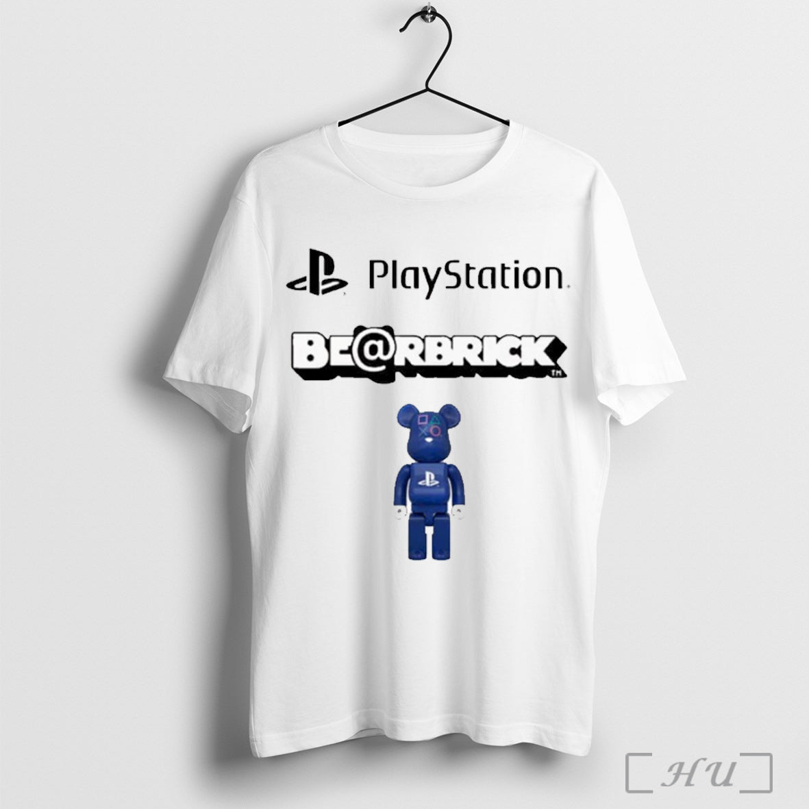 Playstation X Bearbrick Logo T Shirt