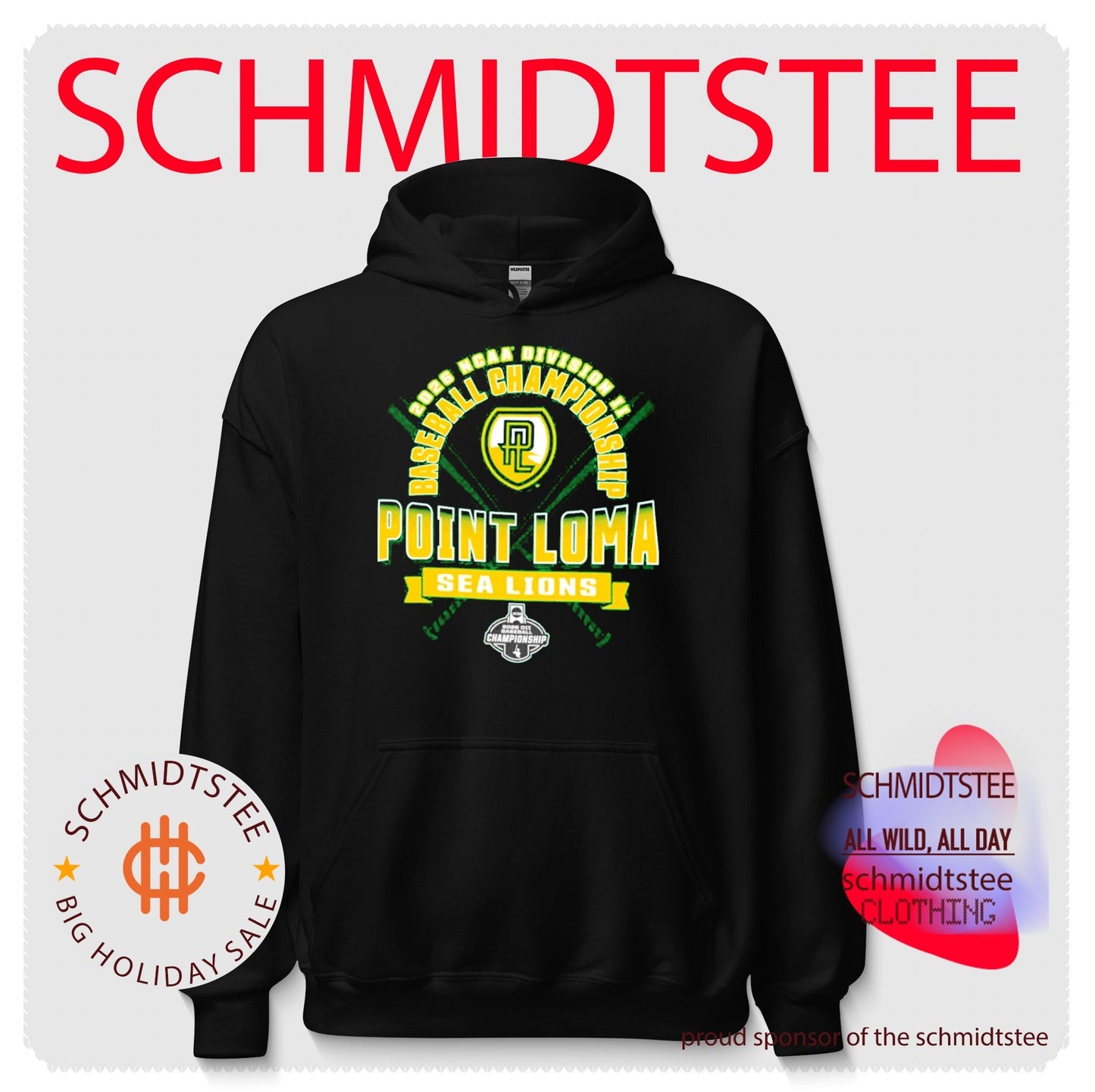 Point Loma Sea Lions 2026 NCAA Division II Baseball Championship shirt