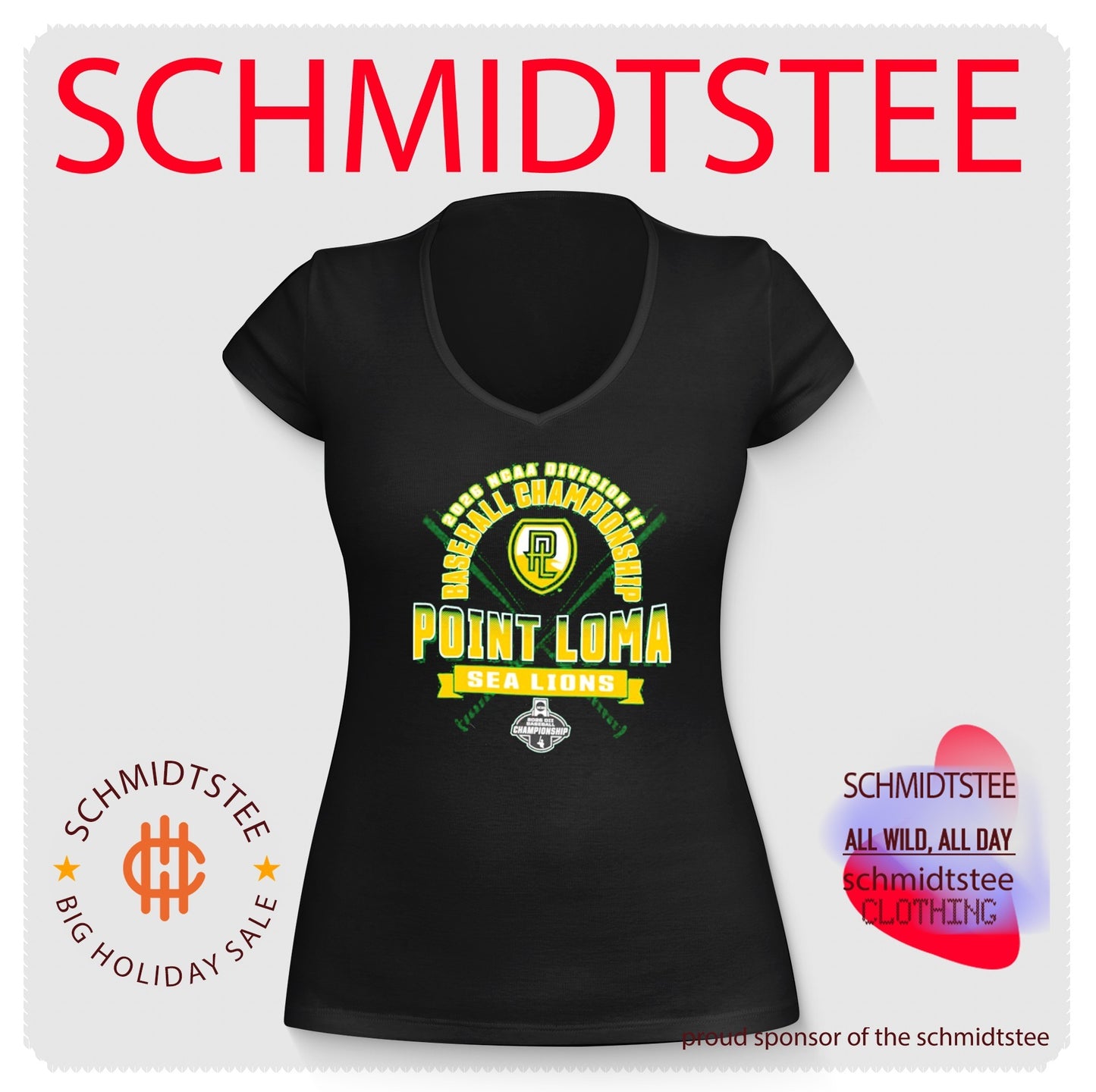 Point Loma Sea Lions 2026 NCAA Division II Baseball Championship shirt