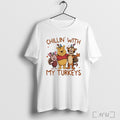 Pooh With Friend Chillin With My Turkeys T Shirt
