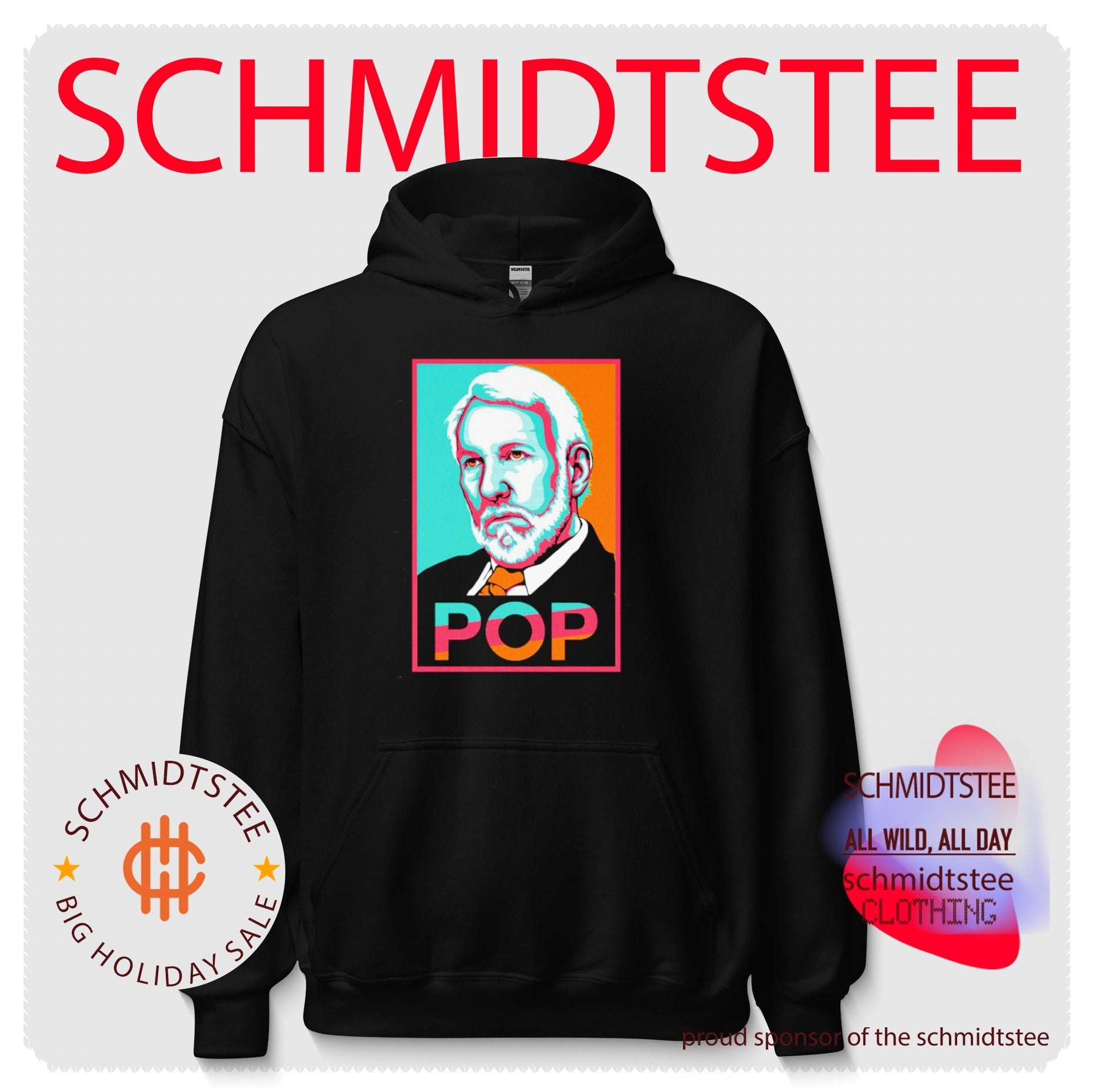Pop Spurs Fiesta Popovich Parody Poster shirt
