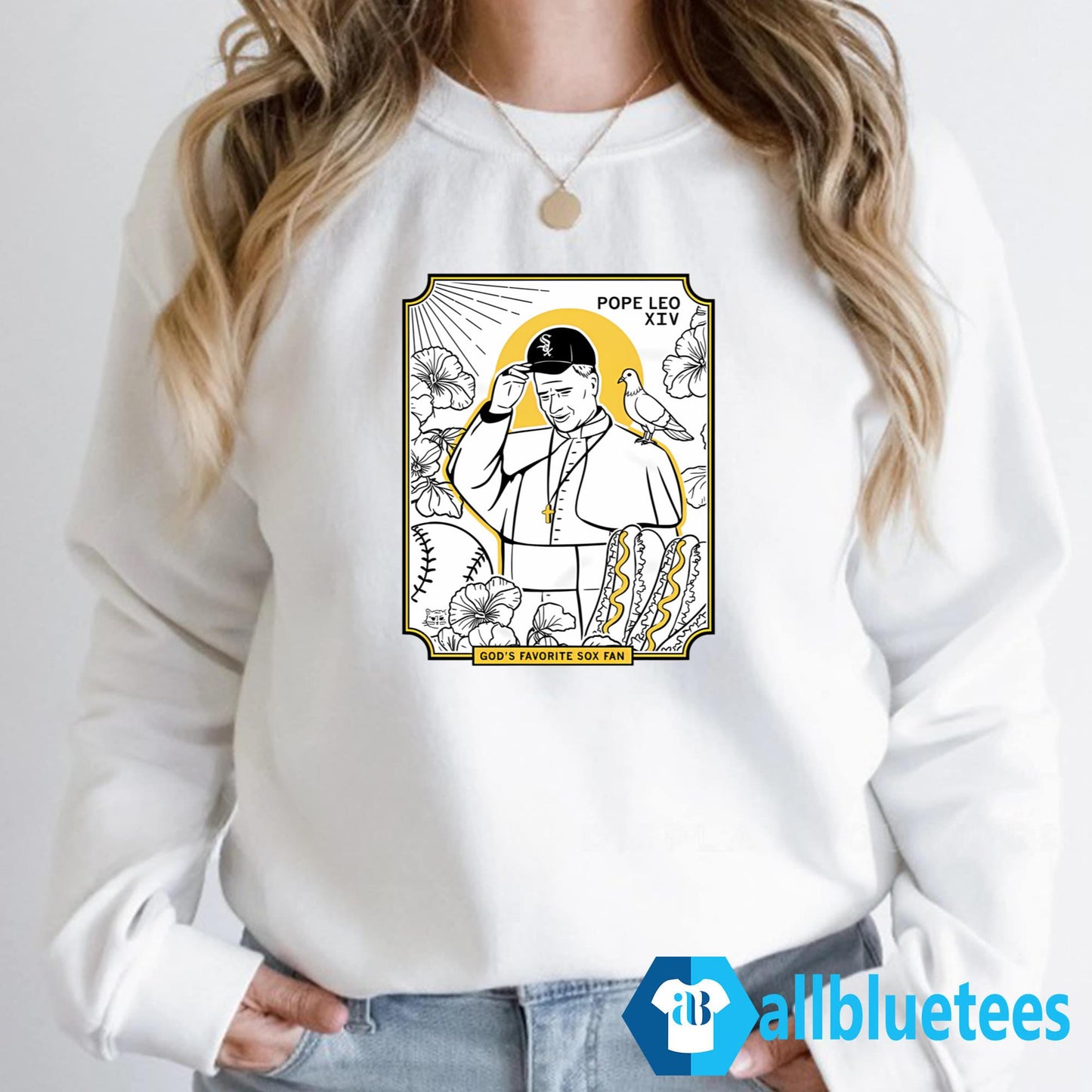 Pope Leo XIV God’s Favorite Sox Fan Shirt