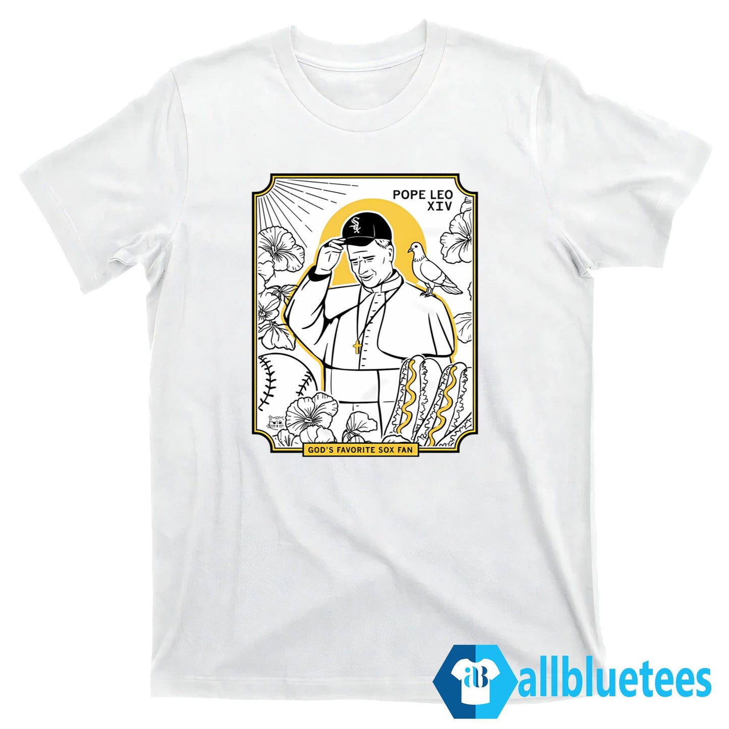 Pope Leo XIV God’s Favorite Sox Fan Shirt